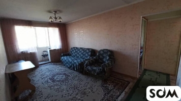 Сдаю 3-комнатную квартиру, 8 микрорайон, 40 000 сом, б/п