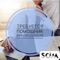 Организации срочно нужны помощники руководителя!