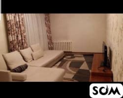 Сдаю 3-комнатную квартиру, Уметалиева/Чокморова, 58 000 сом, б/п
