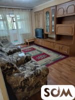 Сдаю 3-комнатную квартиру, 3 микрорайон, 45 000 сом, б/п