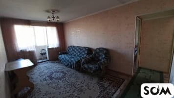 Сдаю 3-комнатную квартиру, 8 микрорайон, 40 000 сом, б/п